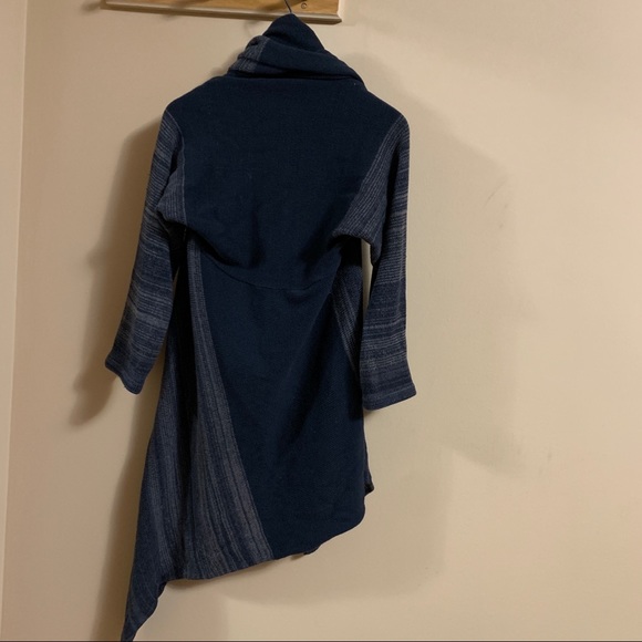 Goddis Open Front Wrap Waterfall Cardigan Sweater - Picture 3 of 12